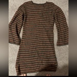 Long sleeved boho dress